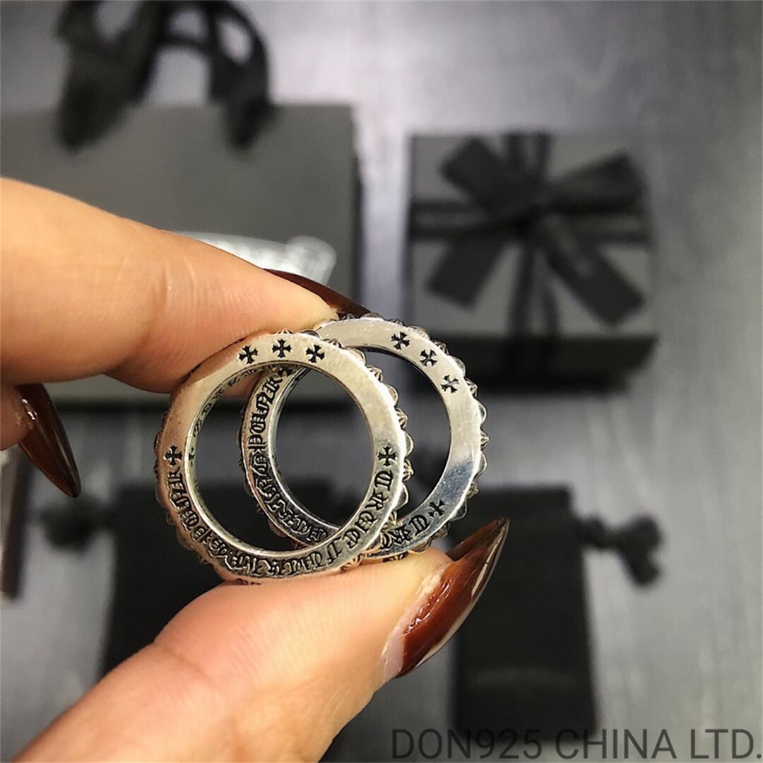 CHROME HEARTS True Fucking Punk Ring